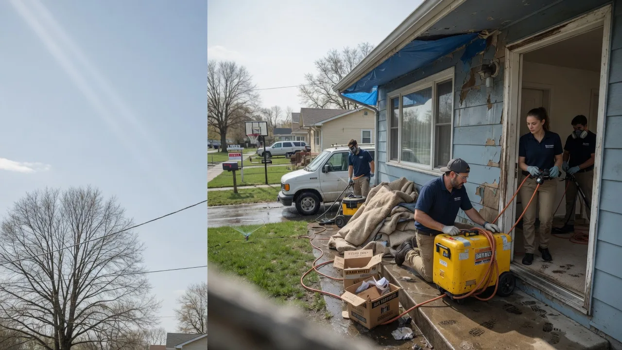 Basement Flood Cleanup in Sullivan, MO near me